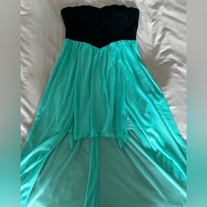 High low mini dress size medium